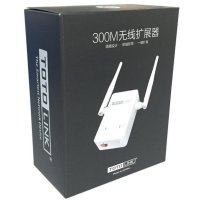 TOTOLINK EX300v2 无线中继器WIFI信号放大器路由器300M增强器扩展无线AP无线转有线