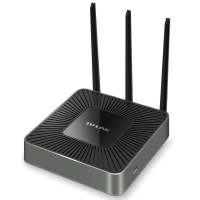 TP-LINK WAR458L 8口企业级450M无线路由器有线千兆端口广告营销微信认证