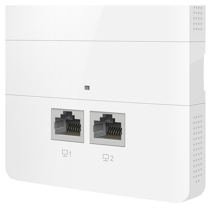 TP-LINK AC1200M全千兆口双频入墙面板式无线AP酒店公寓宿舍无线WIFI接入点AP1200GI-PoE