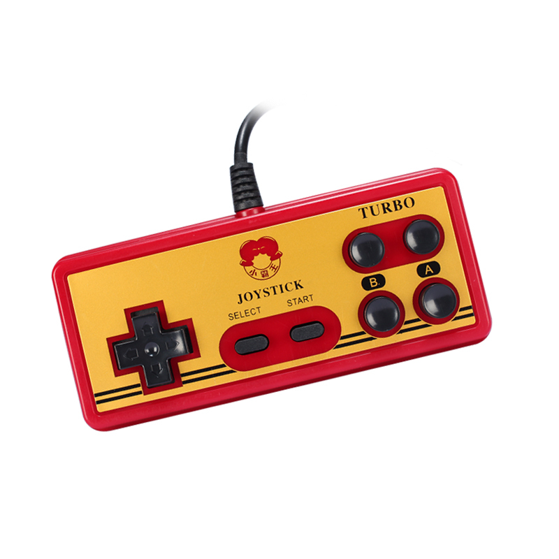 小霸王电脑版fc游戏手柄红白机电视8位游戏机游戏usb怀旧手柄游戏手柄