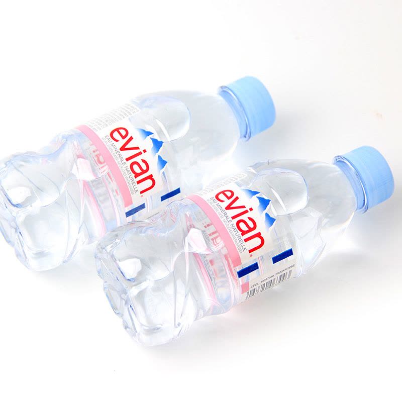 依云（Evian） 天然矿泉水 330ml*24瓶 法国进口 小瓶便携图片