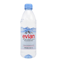 依云（Evian） 天然矿泉水 500ml*24瓶 新包装 法国进口