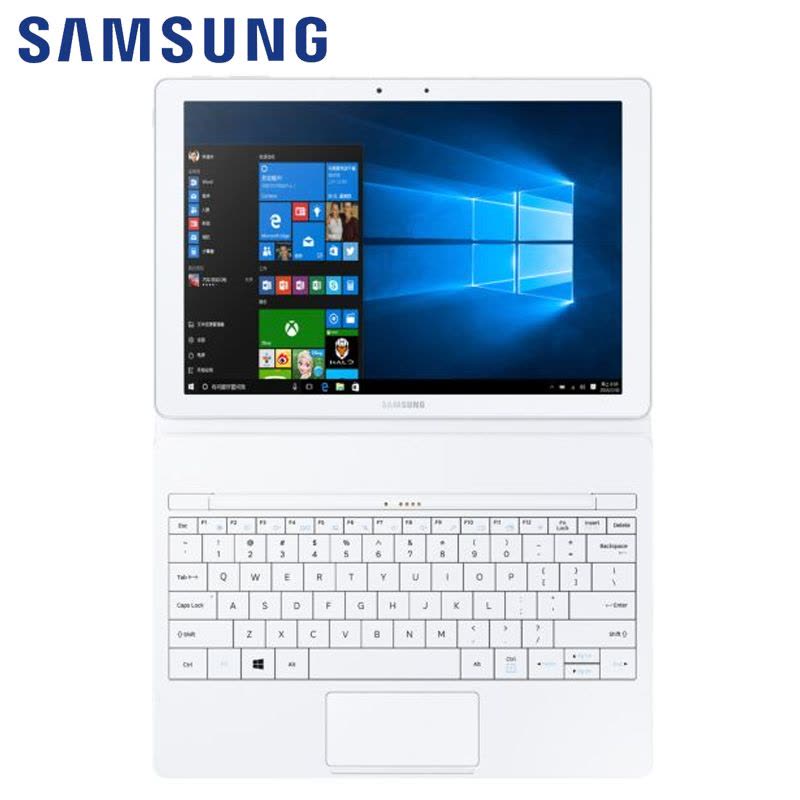 三星 Galaxy TabPro S SM-W700N 二合一平板电脑 12英寸（M3 4G 128G固 含键盘）莹雪白图片