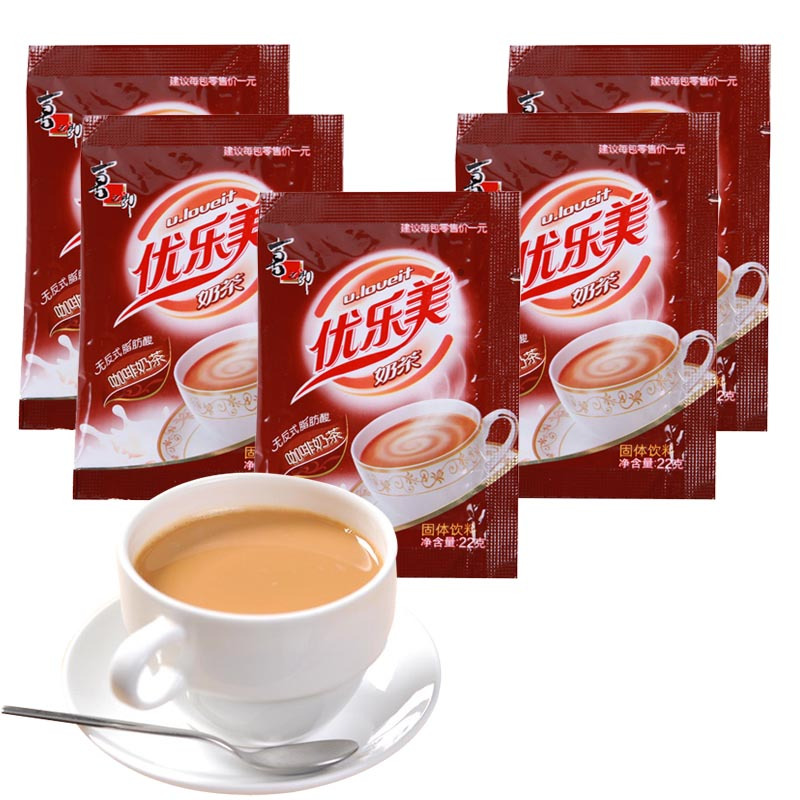 喜之郎优乐美奶茶粉袋装多种口味混搭冲调饮品咖啡味22g20袋
