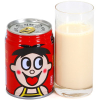 旺旺 旺仔牛奶245mlX6连包X4(共24罐)原味复原乳 整箱饮料