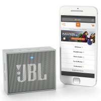 JBL GO音乐金砖蓝牙无线通话音响户外迷你小音箱便携音响（灰色）