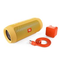 JBL Charge2+ 音乐冲击超强版 可充当移动充电设备 震撼低音 防溅设计 黄色 博雅影音专卖