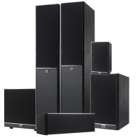 JBL Arena 180BK 套装系列（不含功放）5.1声道木质落地式/HIFI/发烧级/高保真家庭影院组合套装（黑色
