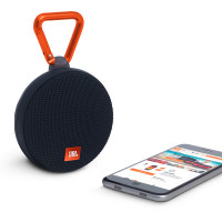 JBL CLIP2 无线音乐盒便携式防水户外蓝牙小音箱通话音响 IPX7防水小音响 黑色 JBL 博雅专卖