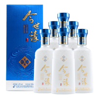 今世缘天地人和 42度浓香型白酒 整箱六瓶500mL*6