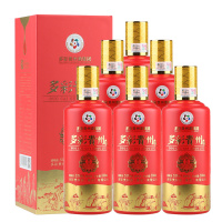 多彩贵州酒 贵宾红 53度酱香型白酒 整箱六瓶500mL*6婚宴送礼 礼品酒