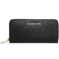 迈克·科尔斯(MICHAEL KORS)十字纹拉链长款钱包男女通用款式32S3GTVE3L