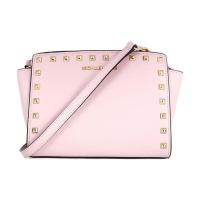 迈克·科尔斯（Michael kors）女包 MK牛皮十字纹欧美时尚铆钉包小号30T3GSMM2L