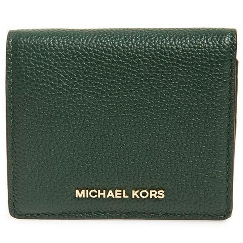 迈克·科尔斯(MICHAEL KORS)女士短款零钱包真皮荔枝纹钱包32F6GM9D1L图片