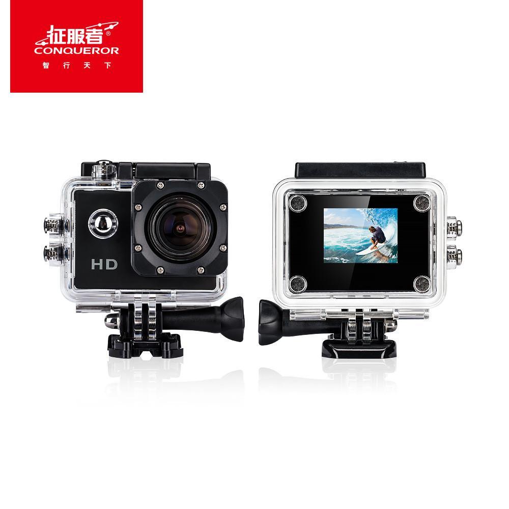 征服者GoHero精英版行车记录仪运动摄像机高清防水潜水运动骑行航拍