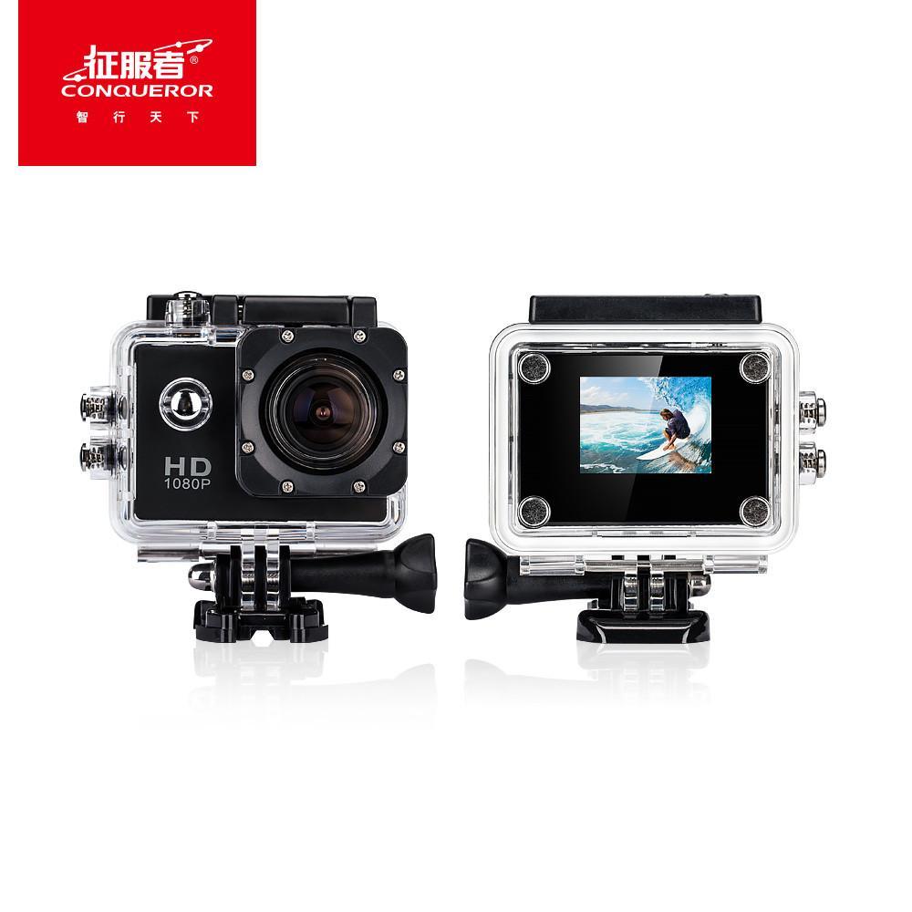 征服者GoHero尊享版行车记录仪运动摄像机高清防水潜水运动骑行航拍