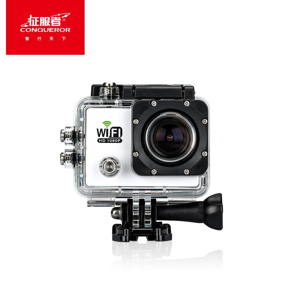 征服者GoHero旗舰版行车记录仪运动摄像机高清防水潜水运动骑行航拍 旗舰版8G