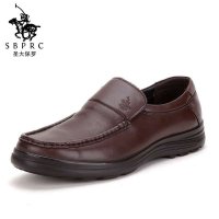 圣大保罗polo 休闲鞋2015新款真皮商务男鞋超轻软舒适英伦商务皮鞋系带鞋商务休闲套脚鞋