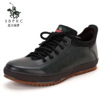 圣大保罗polo 休闲男鞋 户外登山野营 头层牛皮男鞋