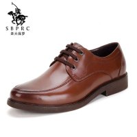 圣大保罗polo 正装鞋 优质头层牛皮 百搭耐磨舒适正装皮鞋 系带鞋