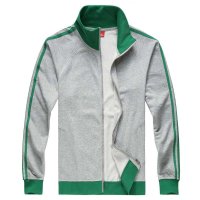 2015虎迹正品 男士长袖开衫卫衣 黑白运动上衣休闲 拉链宽松 学生开学季