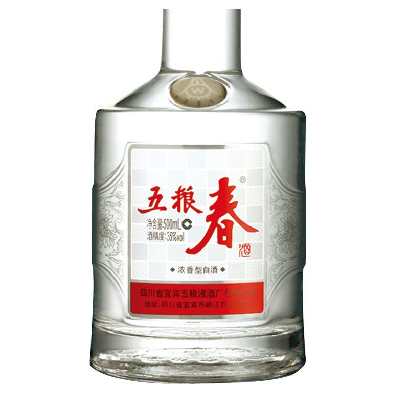 35度 五粮春 500ml 浓香型白酒图片