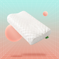 全友家居乳胶枕头乳胶护颈枕成人橡胶枕记忆枕