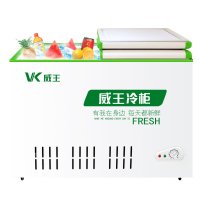 Weking/威王 BC/BD-218H 双温双箱节能冷柜 大冰柜冷藏柜冰吧 218