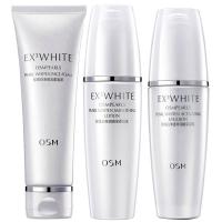 欧诗漫 珍珠白净透系列美白淡斑护肤套装组合 官方标配3件套（洁面泡沫+柔肤水+赋釆凝乳）