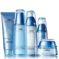 自然堂雪域精粹滋润护肤五件套装补水抗氧（洁面乳+冰肌水（凝润型）+乳液120ml+精华40ml+面霜（凝润型）