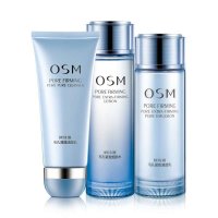 欧诗漫收缩毛孔紧致三件套装控油收缩毛孔（洁面乳+水+乳）