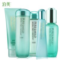 泊美植物菁盈粹肌源恒润护肤套装五件套 抗皱紧致滋润补水洁面膏（凝润）+化妆水（凝润型) +乳液（凝润型）+精华+眼霜
