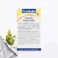 德国哲库林(Zirkulin) 进口蜂胶润喉糖利咽清喉清凉无糖薄荷含片30片