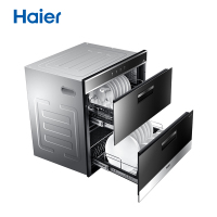 Haier/海尔 ZQD100F-TM1U1 消毒柜 嵌入式智能光波消毒家用碗柜