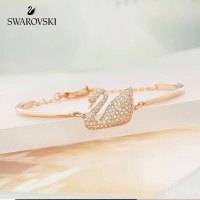 SWAROVSKI/施华洛世奇 Swan 金色天鹅手镯 5083133