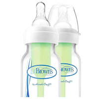 Dr Brown’s 布朗博士 婴幼儿 爱宝选PP防胀气窄口奶瓶套装 SB05005-P6 9件套 美国直采