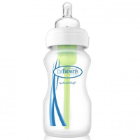 Dr Brown’s 布朗博士 婴幼儿 爱宝选玻璃防胀气宽口奶瓶 WB9100-P4 270ml 美国直采
