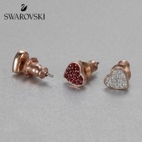 SWAROVSKI/施华洛世奇 CRYSTAL WISHES STAR 不对称穿孔耳环 奥地利进口