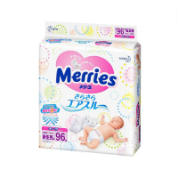 日本本土花王纸尿裤(Merries) NB96片