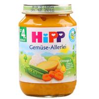 [包邮]德国喜宝婴儿辅食食品宝宝营养有机胡萝卜土豆花椰菜豌豆蔬菜泥190克115