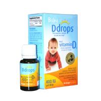 Baby Ddrops 乳钙维生素d滴剂d dropsD3婴儿补钙好搭档宝宝营养品VD90滴