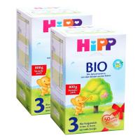 德国Hipp Bio喜宝有机奶粉3段 2078(10-12个月宝宝)800g [2盒]
