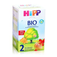 德国原装进口喜宝（Hipp）有机婴幼儿奶粉2段800g 6-10个月