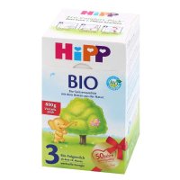 德国原装进口喜宝hipp有机婴幼儿奶粉3段800g 10-12个月