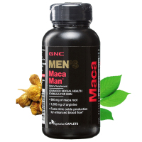 健安喜GNC美国进口玛咖玛卡补肾强身增强持久力秘鲁精氨酸60片男性