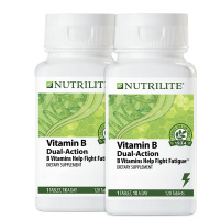 美国产安利维生素b族 纽崔莱复合维他命VB护肝120片*2瓶复合维他命VB护肝 缓解熬夜疲劳护肝