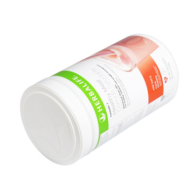 Herbalife美国康宝莱 奶昔快速减重混合代餐奶昔 草莓味750g/罐