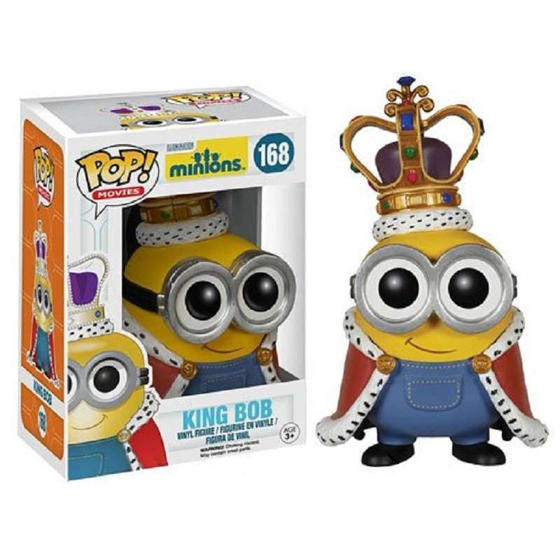 神偷奶爸 Despicable Me Minion 智能娃娃 苏宁自营 美版小黄人funko Pop 鲍勃王king Bob公仔 价格图片品牌报价 苏宁易购苏宁香港海外官方旗舰店