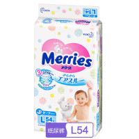 Merries 花王 妙而舒 纸尿裤大号 L54