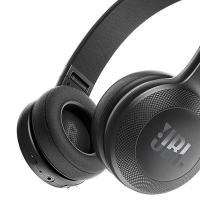 JBL E45BT头戴式无线蓝牙耳机游戏音乐折叠便携HIFI重低音耳麦 黑色